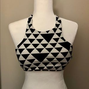 High neck bikini top